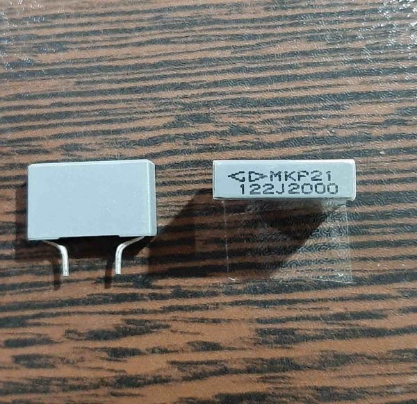 MKP 2000V 1.2 nf - خازن MKP ظرفیت 1.2 نانوفاراد، 2000 ولت، فاراترونیک