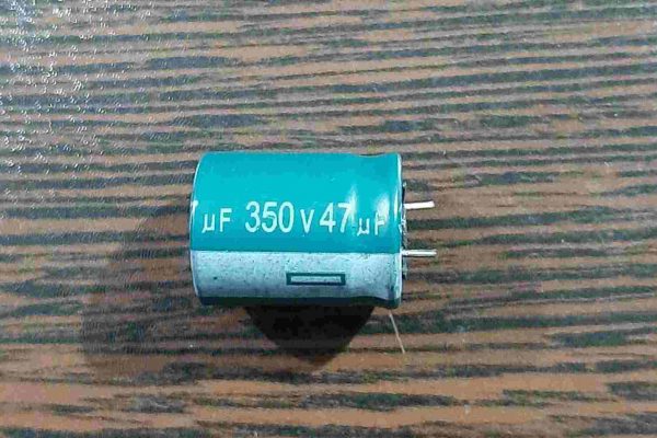 AiSHi 350V 47uF - خازن الکترولیت، 350 ولت، 47 میکروفاراد