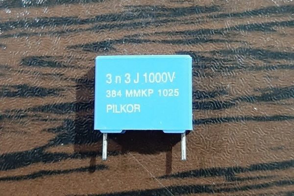 PILKOR 1000V 3.3nF - خازن MKP، ظرفیت 3.3 نانوفاراد، 1000 ولت