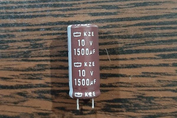 NIPPON 10V 1500uF - خازن الکترولیت، 10 ولت، 1500 میکروفاراد