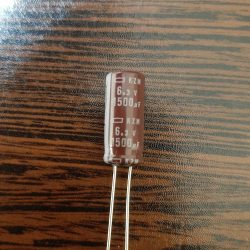 NIPPON 6.3V 1500 uF - خازن 6.3 ولت 1500 میکرو فاراد سری KZM
