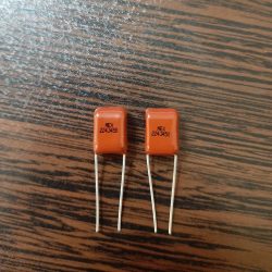 NISSEI 450V 220nF - خازن پلی استر 450 ولت 220 نانو فاراد